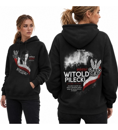 Damska bluza z kapturem WITOLD PILECKI